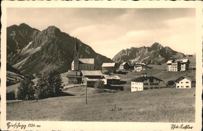 Hirschegg Kleinwalsertal Vorarlberg Elfer Zwölfehorn Widderstein