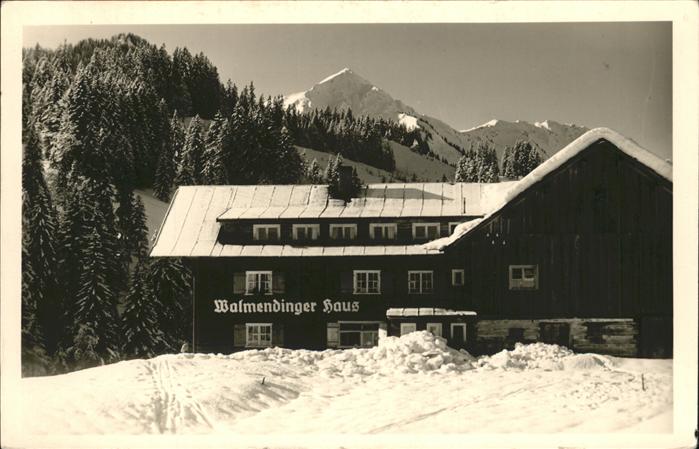 Kleinwalsertal Hirschegg Walmendingerhaus Ochsenhoferk