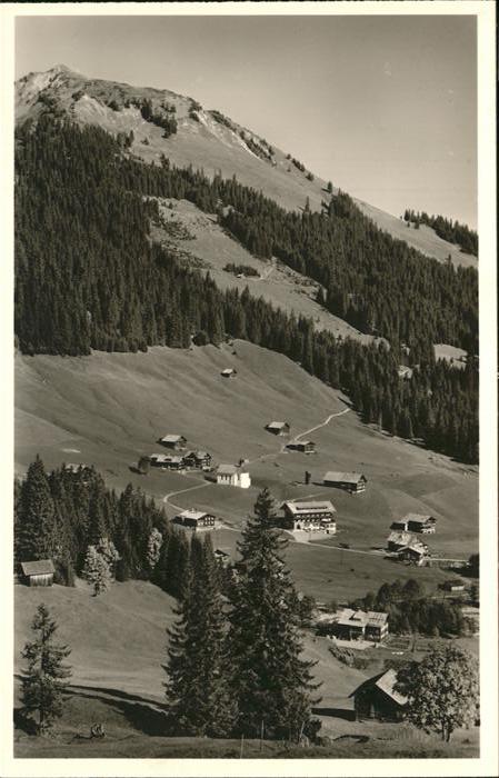 Baad Mittelberg Kleinwalsertal Walmendinger Horn