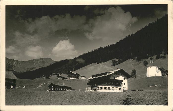 Baad Mittelberg Kleinwalsertal Starzeljoch