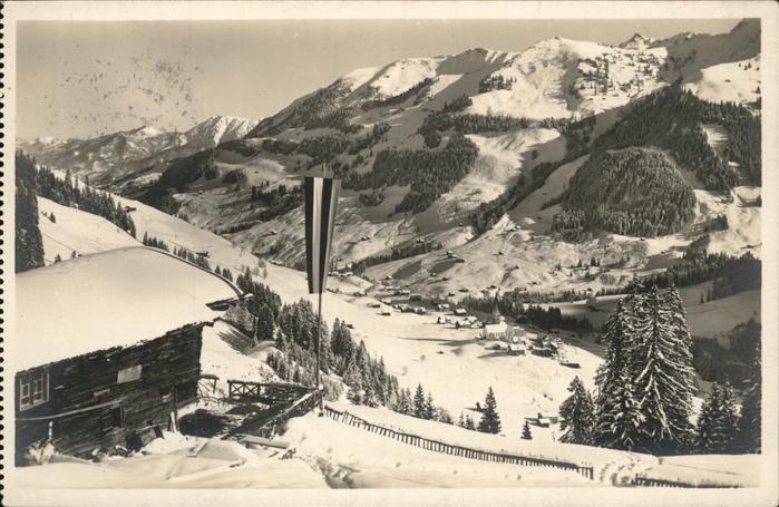Mittelberg Kleinwalsertal Bühlalpe