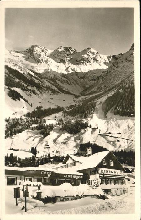 Mittelberg Kleinwalsertal Berghotel Alpenrose