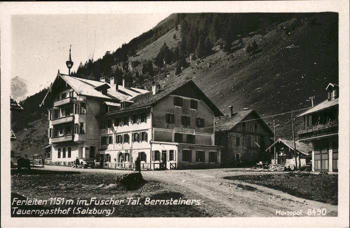 Ferleiten Fuscher Tal Bernsteiners Tauerngasthof