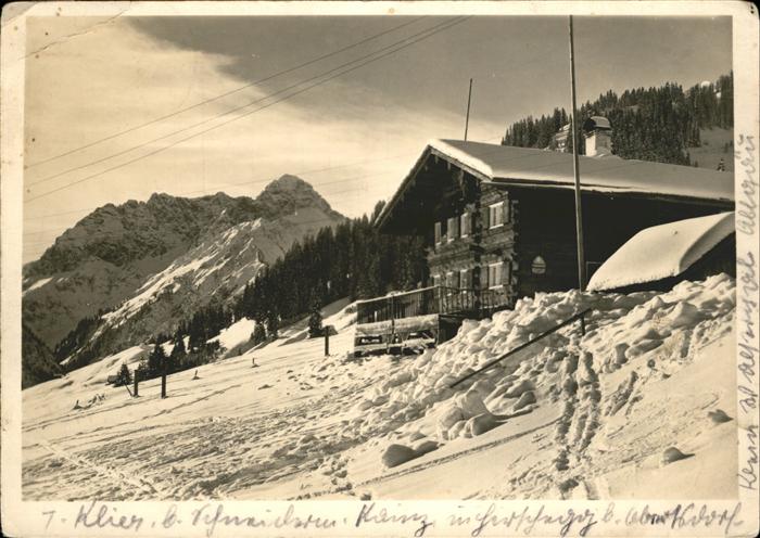 Kleinwalsertal Walserhaus Heuberghang