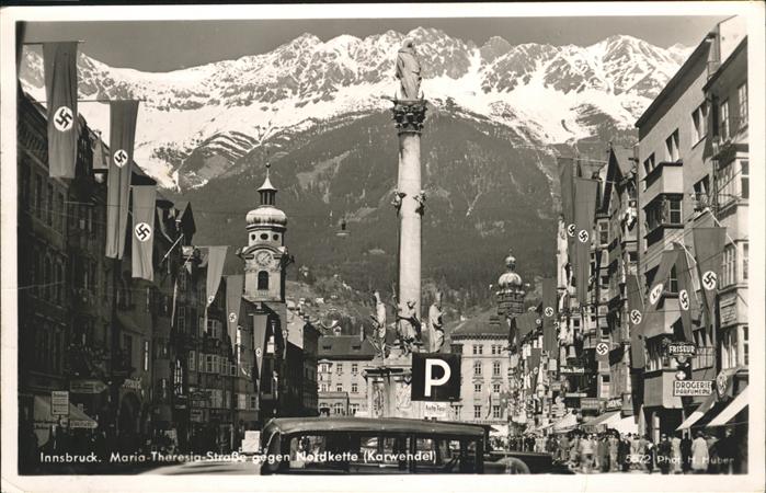 Innsbruck Maria Theresia Str. Karwendel Nordkette