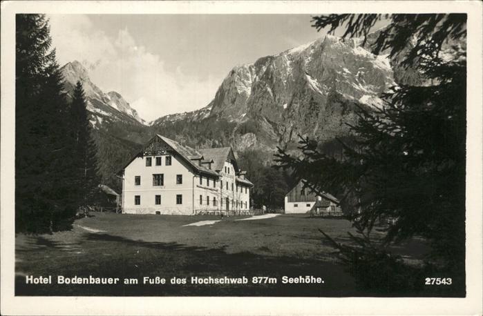 Hochschwab Bodenbauer Hotel