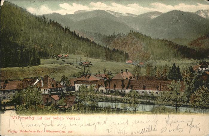 Veitsch Münzsteg hohen Veitsch