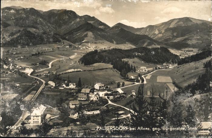 Aflenz Palbersdorf Büreralpe