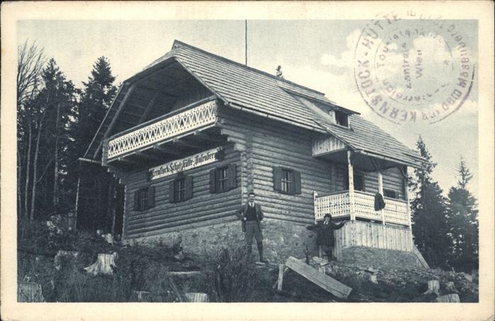 Masenberg Oststeiermark Kernstockhütte