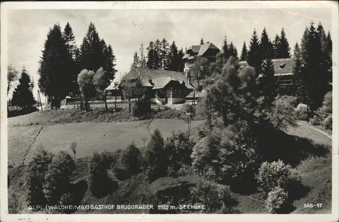 Alpl Gasthof Bruggraber