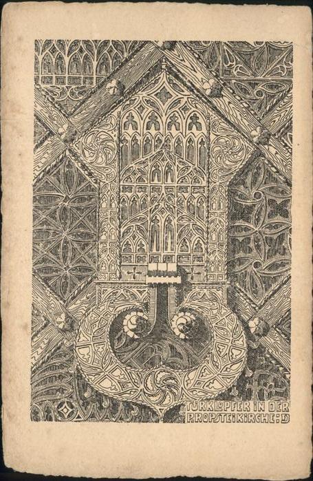 Bruck Mur Alt Bruck Türklopfer Propsteikirche