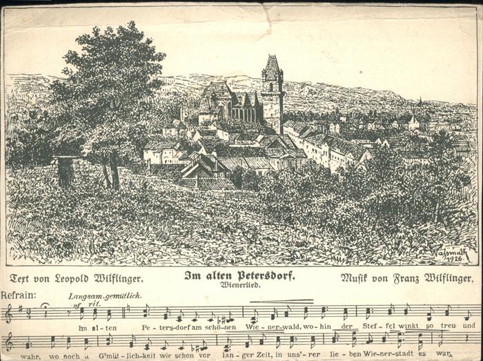 Petersdorf II Musik Franz Wilflinger Leopold