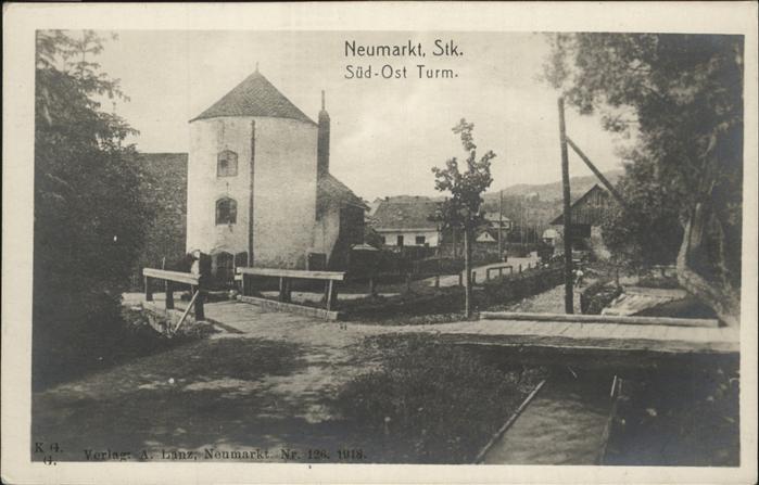 Neumarkt Steiermark Süd Ost Turm Brücke