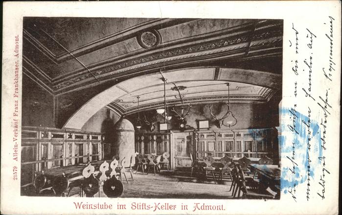 Admont Steiermark Weinstube Stifts Keller