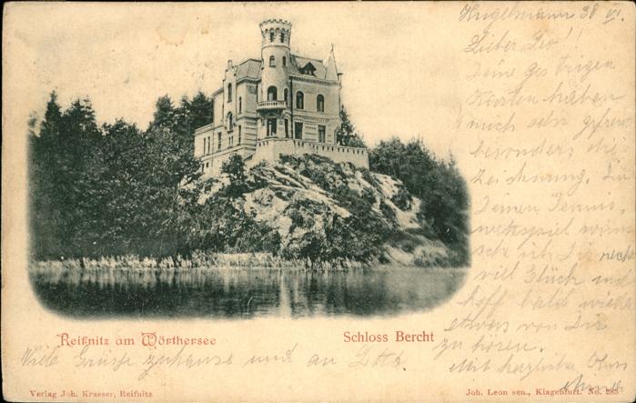 Reifnitz Woerthersee Wörthersee Schloss Bercht