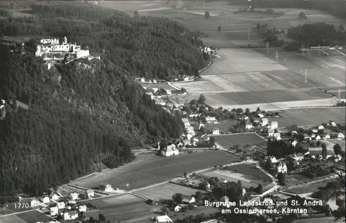 Ossiachersee Burgruine Landskron St. Andrä