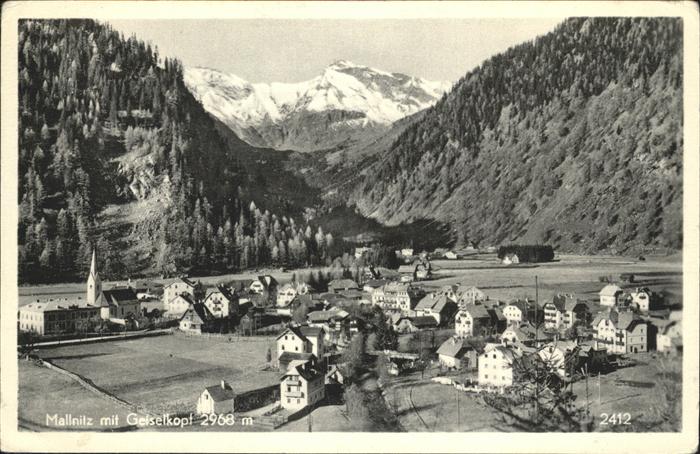 Mallnitz Kaernten Geiselkopf