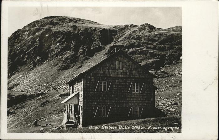 Oberdrauburg Kaernten Hugo-Gerbers-Hütte Kreuzeckgruppe