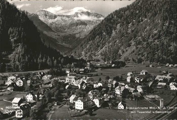Mallnitz Kaernten Geiselkopf Tauerntal