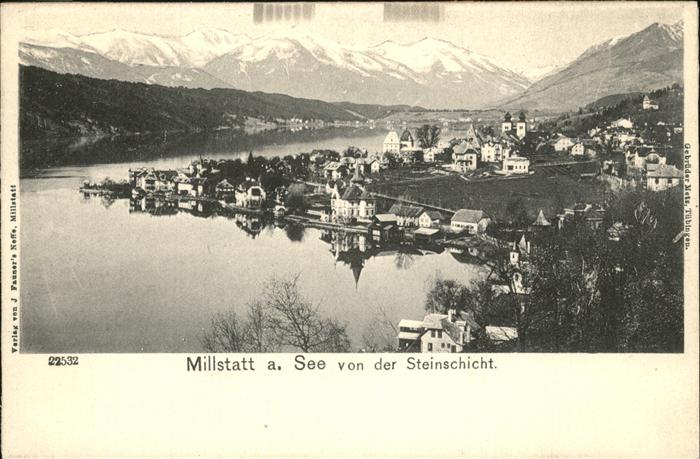 Millstatt Millstaettersee Steinschicht