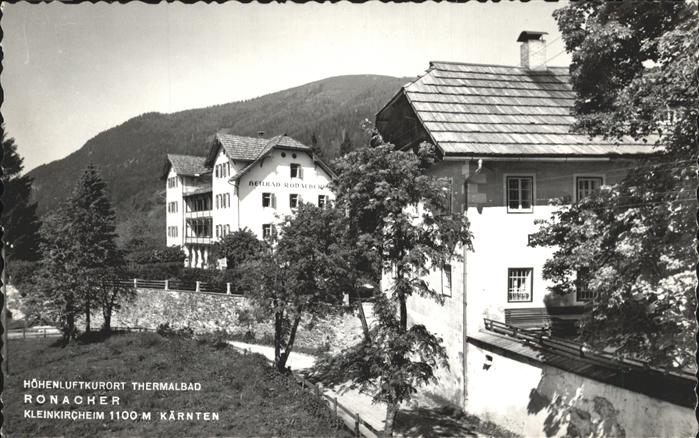 Bad Kleinkirchheim Kaernten Thermalbad Ronacher