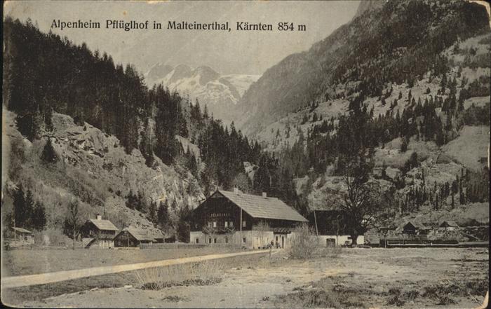 Malteinerthal Alpenheim Pflüglhof