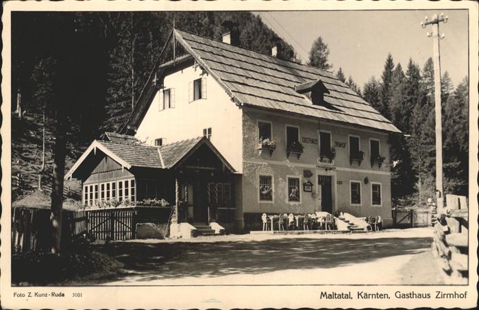 Maltathal Gasthaus Zirmhof