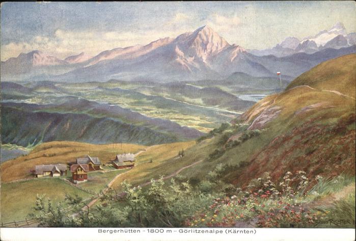 Goerlitzen Oesterreich Görlitzenalpe Bergerhütten