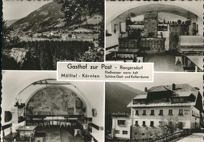 Rangersdorf Kaernten Gasthof zur Post Mölltal