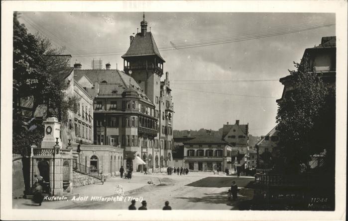 Kufstein Tirol Teilansicht Kufstein A._H._Platz