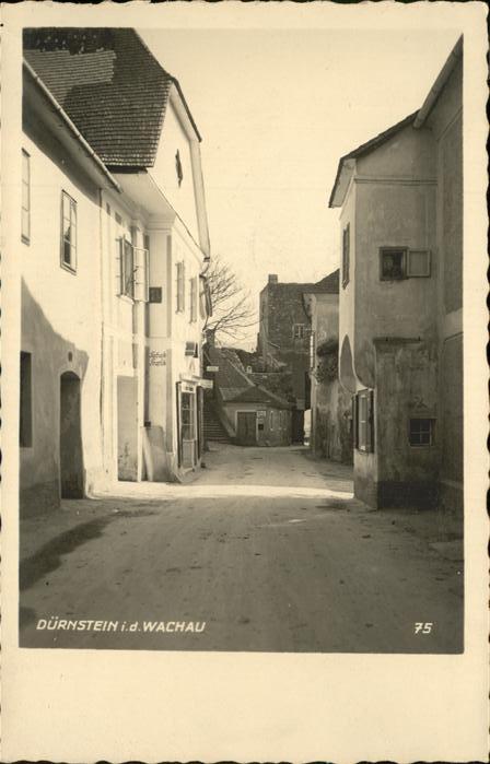 Duernstein Wachau Teilansicht Dürnstein Wachau Torbogen
