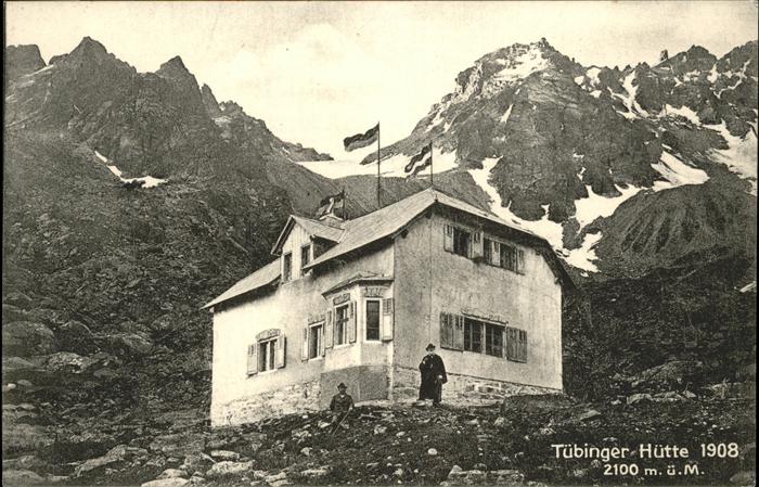 Gaschurn Vorarlberg Tübinger Hütte Silvretta_Berggruppe