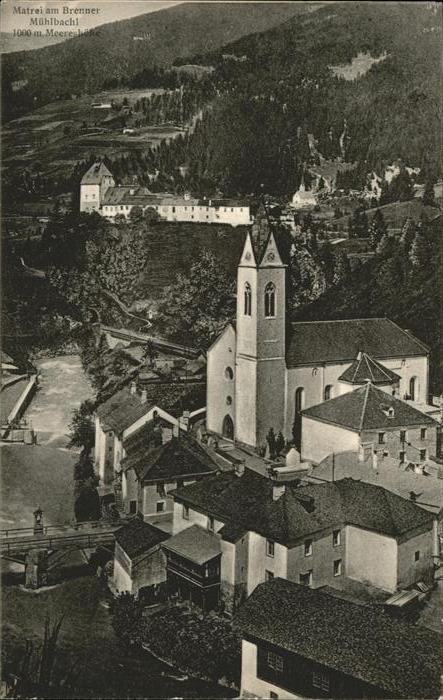 Matrei Brenner Teilansicht Matrei Mühlbachl Wallfahrts