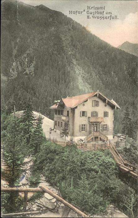 Krimml Gasthof am Wasserfall