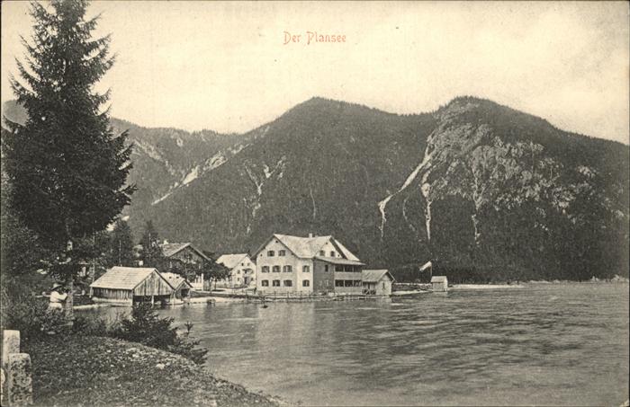 Heiterwang Plansee Ammergauer Alpen