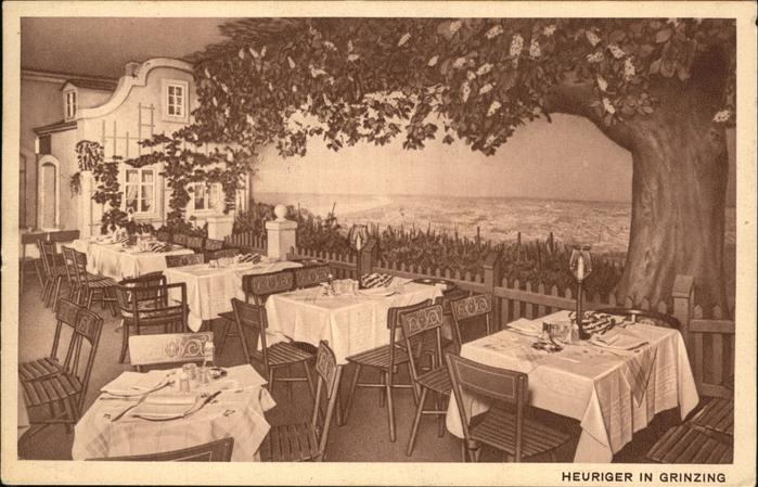 Grinzing Wien Heuriger Straussenwirtschaft