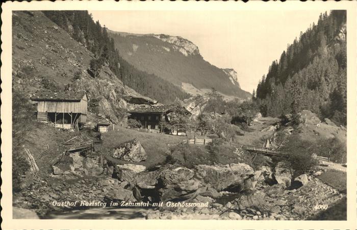 Hintertux Zillertal Gasthof Karlsteg im Zemmtal Gschösswand