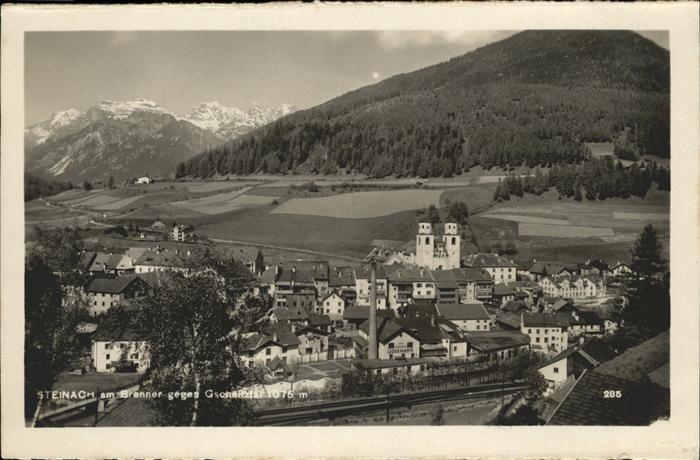 Steinach Brenner Tirol Teilansicht Steinach Gschnitztal