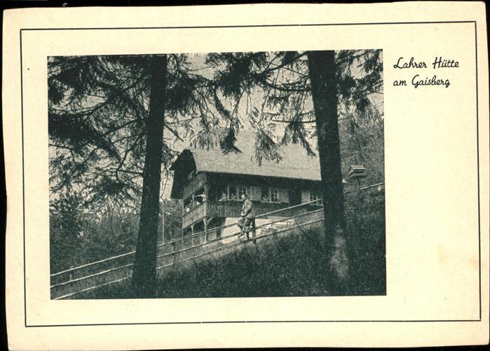 SALZBURG  AT Lahrer Huette am Gaisberg