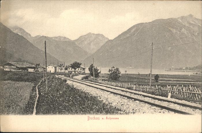 Buchau Tirol Teilansicht Buchau Achensee Achental Ka