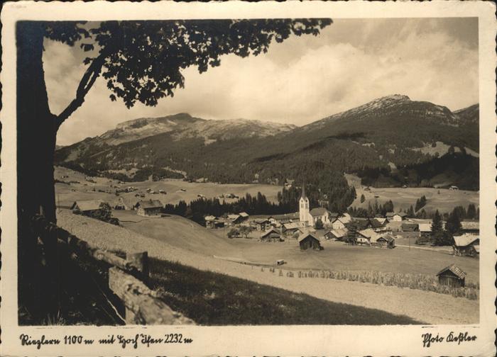 Riezlern Kleinwalsertal Vorarlberg Teilansicht Riezlern Hoher Ifen