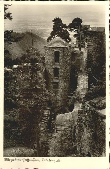 Sudetengau Burgruine Hassenstein