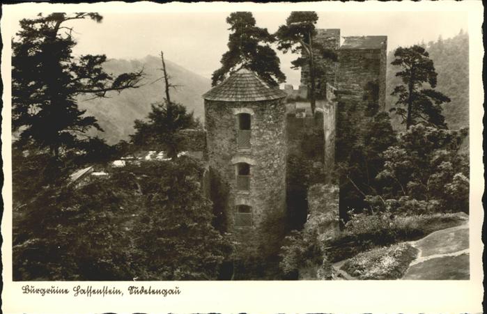 Sudetengau Burgruine Hassenstein