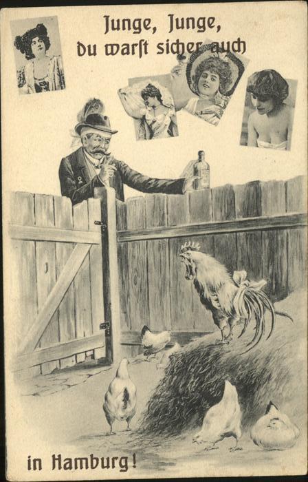 Gefluegel Hahn Hühner Hamburg