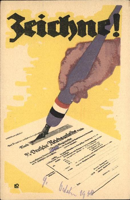 Propaganda Politik Reichsanleihe