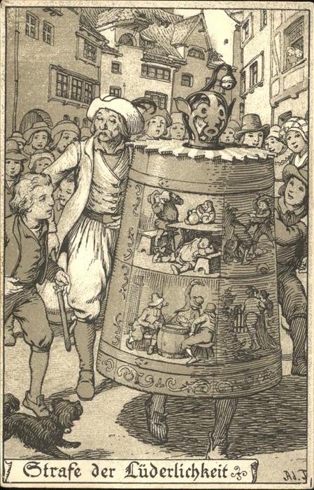 Gericht Justiz Strafe der Lüderlichkeit