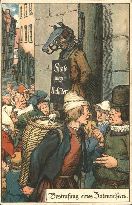 Gericht Justiz Bestrafung Totenreisser Strafe Unfläter