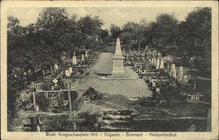 Tod Kriegsschauplatz Voges Bremenll Heldenf