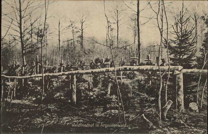 Tod Waldfriedhof Argonnenwald