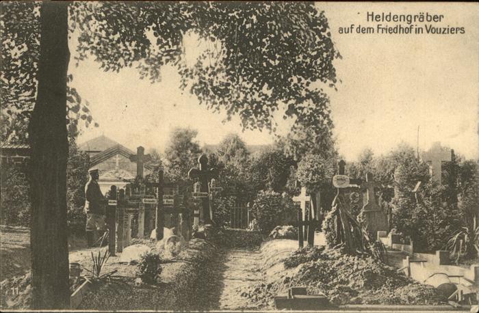 Tod Heldengräber Friedhof Vouziers